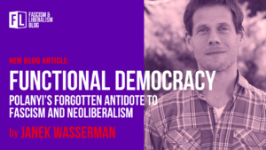 Janek Wasserman F&L Blog Enty