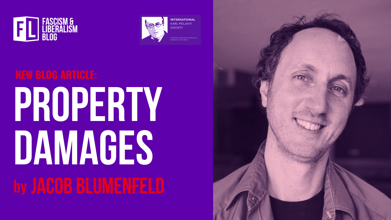 title page for the F&L blog post "Property Damages" by Jacob Blumenfeld
