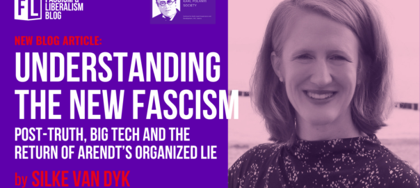 title page for the F&L blog post "Understanding the new fascism" by Silky van Dyk